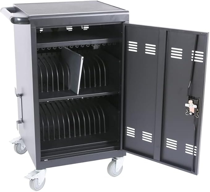 TIOPLY Laptop Charging Cart, 32 Device Tablet Storage Carts by TIOPLY