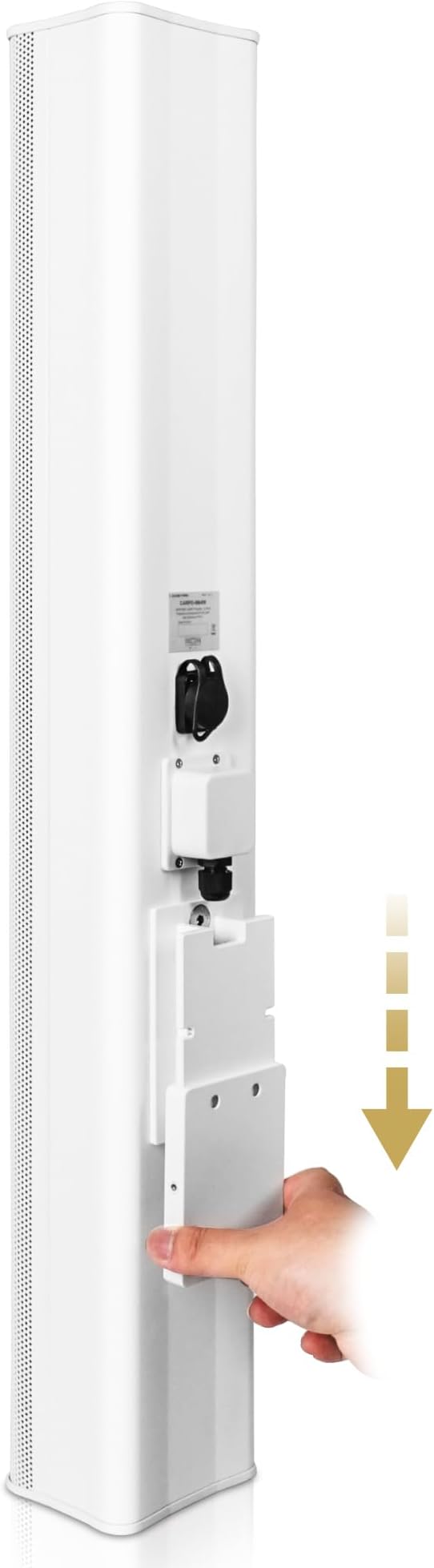 Sound Town Weatherproof Compact Aluminum Line Array Column Speaker - Image 5