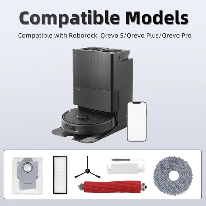 24Pcs Qrevo S Accessories Kit Replacement Compatible - Image 3