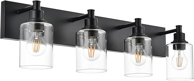 TODOLUZ 4-Lights Bathroom Vanity Light Fixtures by TODOLUZ