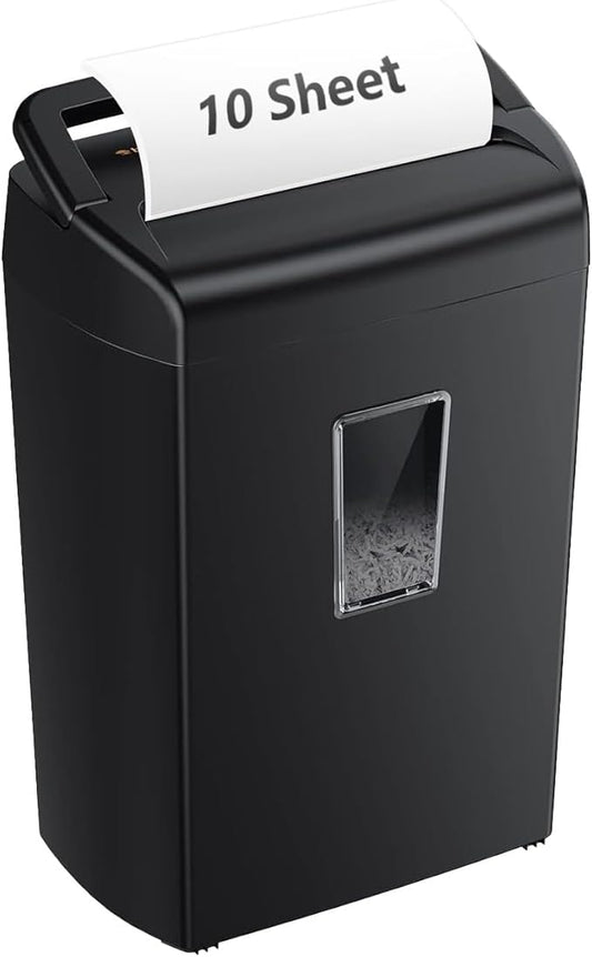 Bonsaii 10-Sheet Cross-Cut Paper Shredder by bonsaii