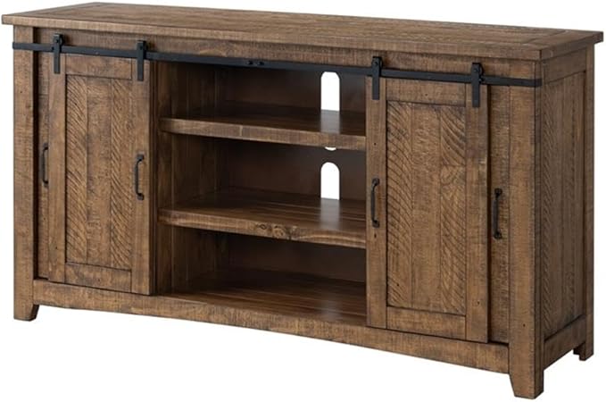 Martin Svensson Home Rustic 65” Solid Wood TV Stand - Image 7