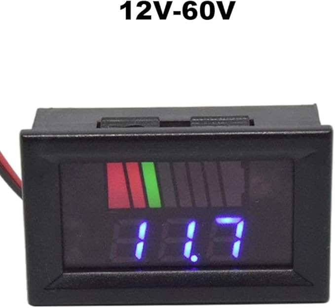 Battery Charge Level Indicator Universal Car Battery Capacity Meter Tester - Image 5