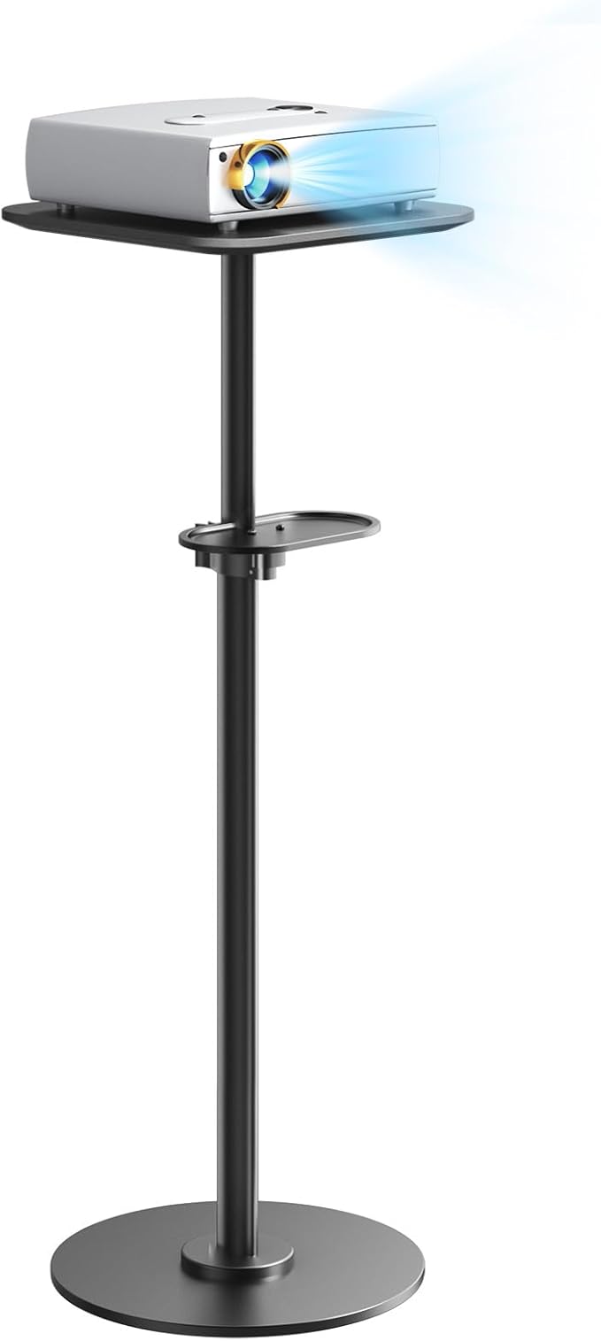 PUTORSEN Heavy-Duty Projector Stand – Height Adjustable Floor Projector by PUTORSEN