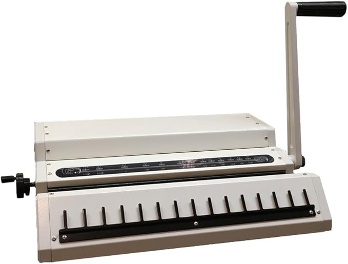 TruBind Manual Wire Binding Machine | 22 Sheet Punch Capacity | Bind up to 120 by TruBind