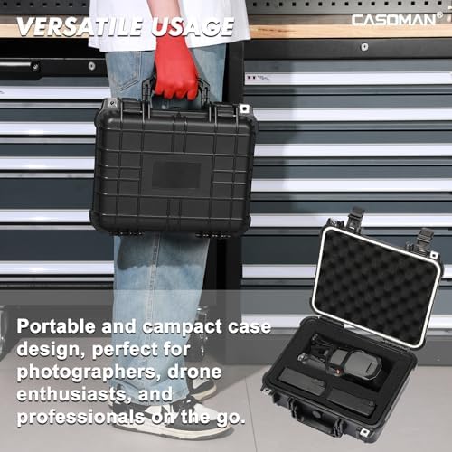 casoman water-proof and dust-proof protective sturdy plastic storage, package contents