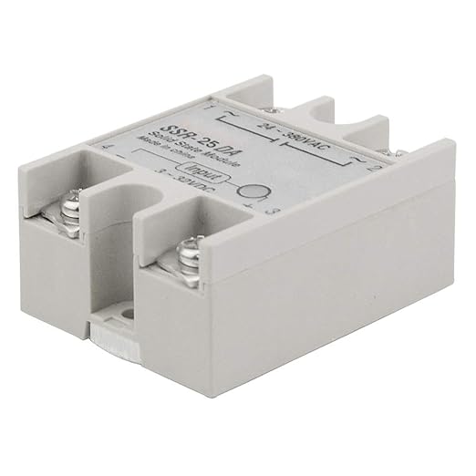 XINGYHENG 2Pcs SSR-25DA Single-Phase DC Solid State Relay Module Load 24-380VAC - Image 3