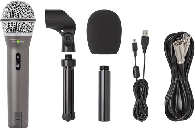SAMSON Q2U Recording & Podcasting Pack | Gray Bundled - Image 2