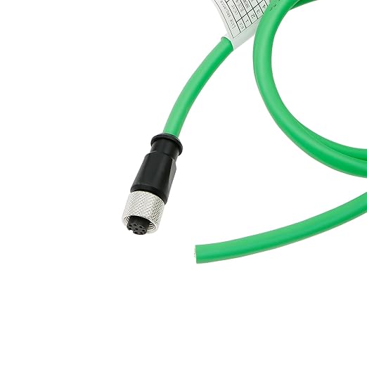 AConnect M12 A Code 8 Pin Female to Flying Leads Cable Industrial Aviation by AConnect