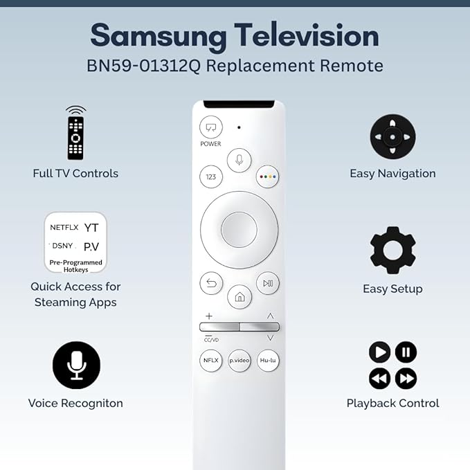 BN59-01312Q Samsung TV Remote Control Replacement - Image 2