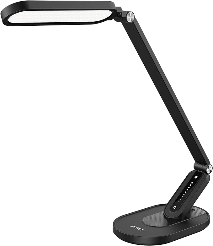 JKSWT LED Desk Lamp, Eye-Caring Table Lamps Natural Light Protects Eyes by JKSWT