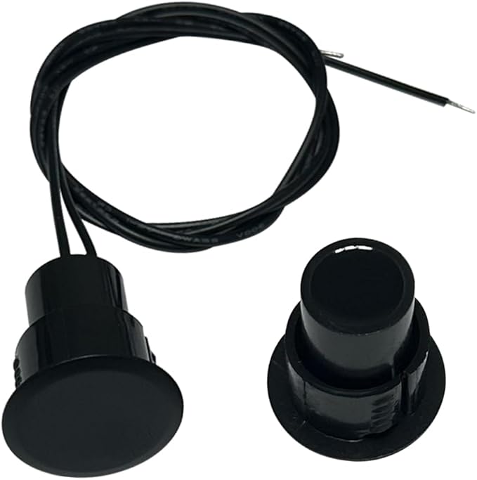 5 Sets Flush Mounted 3/4" Door Magnetic Contacts Alarm Switch Sensor NC Type - Image 7