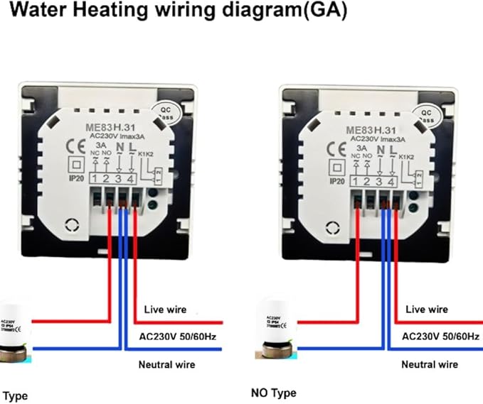 Wired Digital Room Thermostat - Image 4