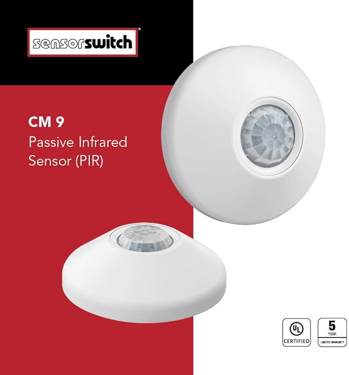 SensorSwitch Ceiling Motion Sensor, Passive Infrared PIR Occupancy Sensor - Image 3