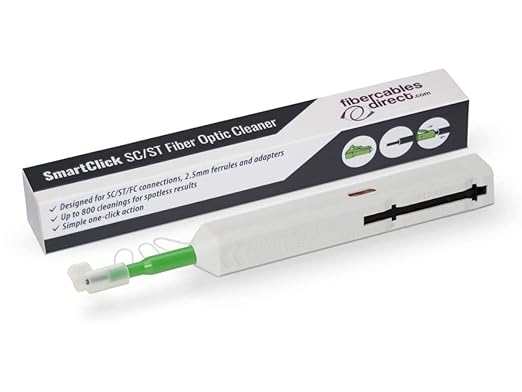 FCD SC Fiber Cleaner Pen | Quick Click Contact Cleaning Pens | 2.5mm Ferrule by FiberCablesDirect