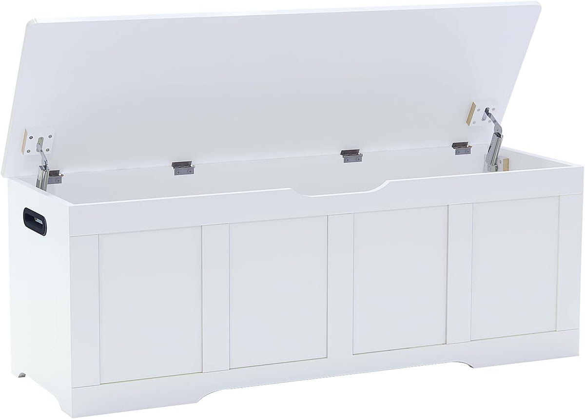 timberer 47.2" storage chest extra large storage bench, main product view