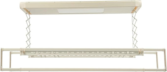banborba Electric Retractable Airing Rack, Ceiling Mounted Clothes Drying Rack by banborba