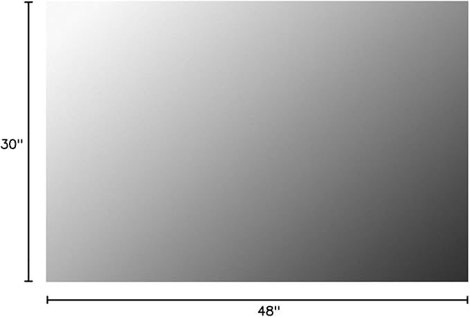 Mirrorons Frameless Mirror, Wall Mirror 48" x 30", Modern Bathroom Mirrors - Image 9