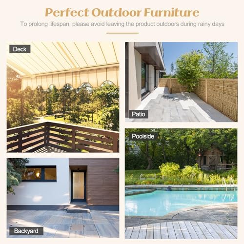 tangkula rattan outdoor storage cabinet, patiojoy outdoor cabinet, view 9