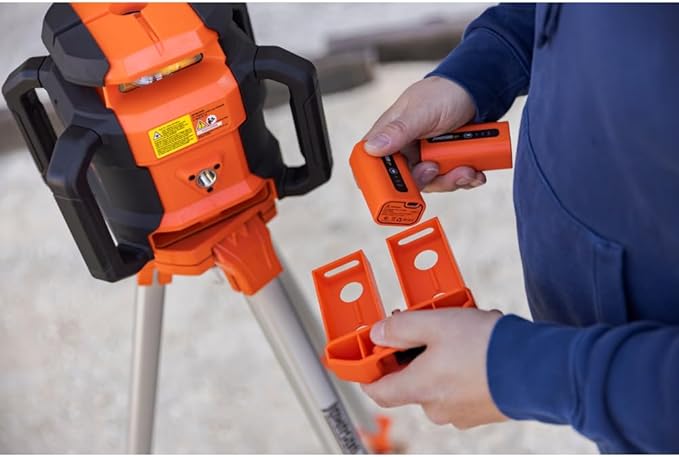 Johnson Level & Tool JRT300-RDHV-S Self-Leveling Red Dual Slope Rotary Laser - Image 5