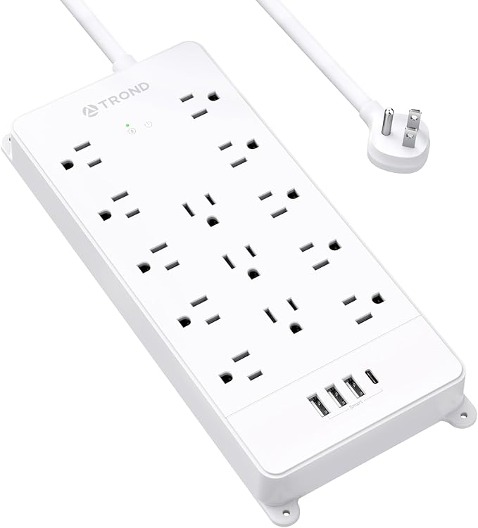 TROND Power Strip Surge Protector by TRONDOfficial