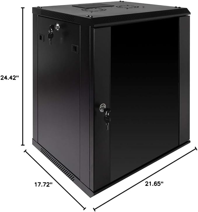 NavePoint 12U Server Rack Enclosure - Image 7