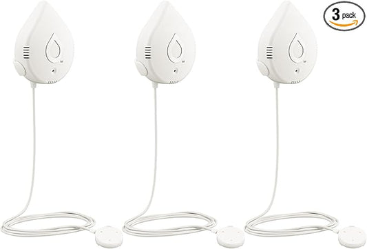 Moen White Flo Smart Water Leak Detector, Water Sensor Alarm by Moen