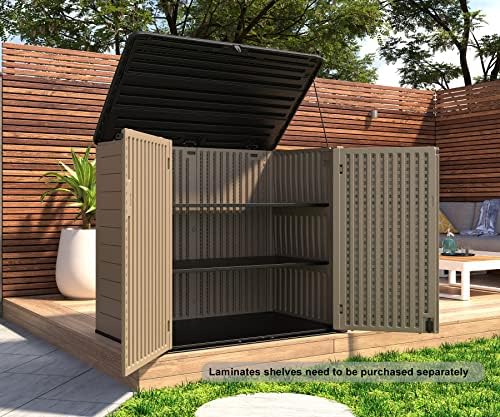 homspark storage shed weather resistance, multi-purpose outdoor storage, package contents