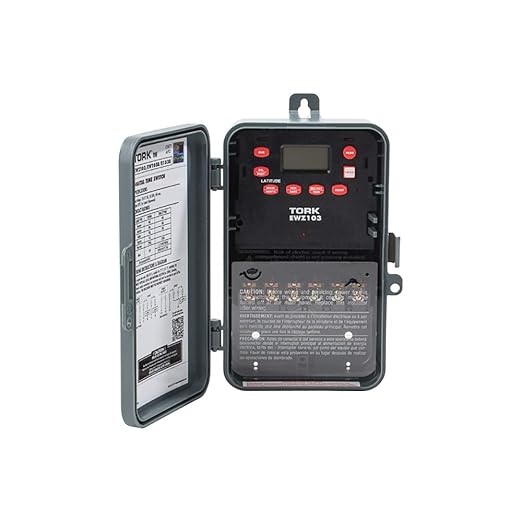 EWZ Series Multipurpose Control Astronomic 7 Day Time Switch, 120-277 VAC Input - Image 6