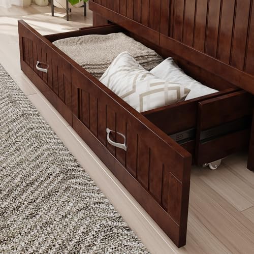 afi, southampton murphy bed chest full with 6" on a desk or shelf
