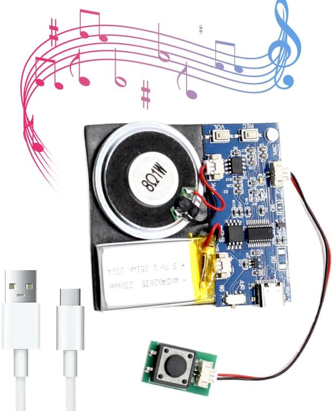 XLW Sound Module, 16MB Push Button Activated Sound Module - Image 8