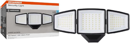 Sylvania 15W Security LED Light, 2000 LMS, Wet Rated, Daylight by LEDVANCE