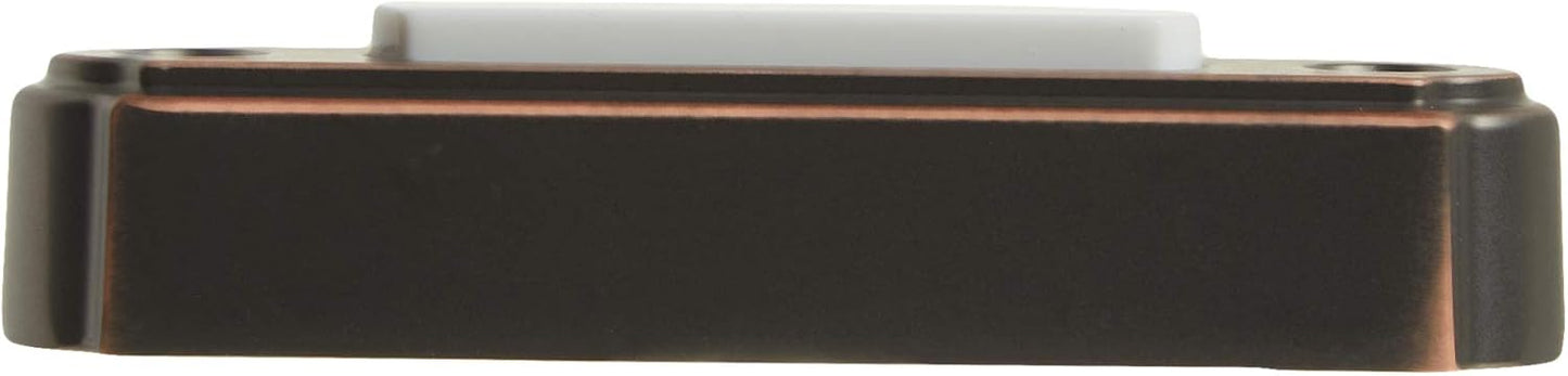 Heath Zenith SL-257-02 Wired Push Button, Oiled-Rubbed Bronze