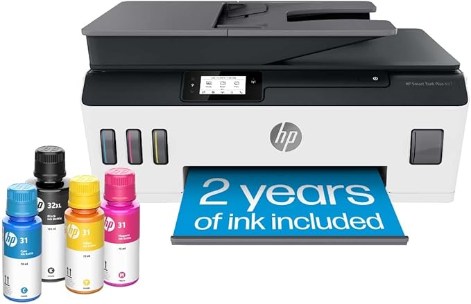 HP Smart Tank Plus 651 Wireless All-in-One Printer, Ink Tank Printer-for-Home by HP