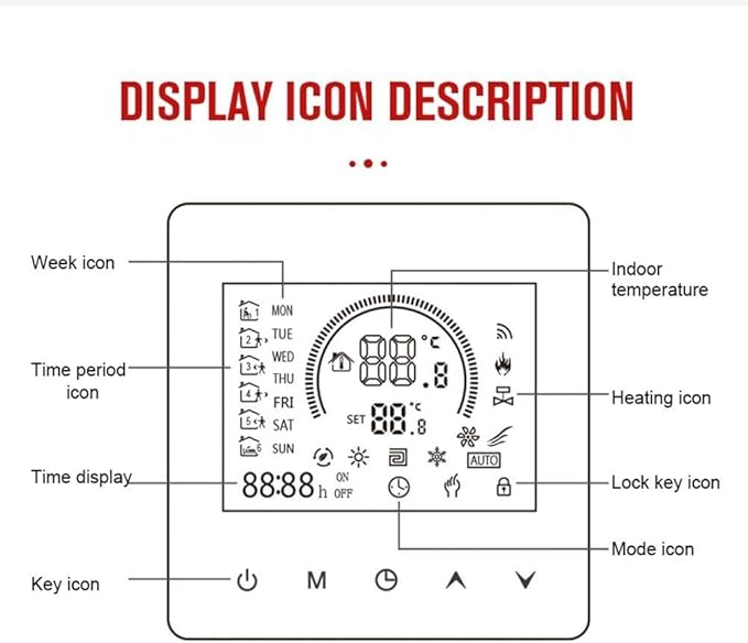 Sumsoctober Smart WiFi Floor Heating Thermostat - Image 8