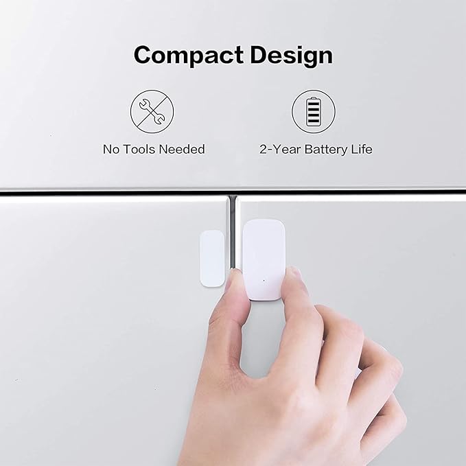 Aqara Zigbee Door and Window Sensor 3 Pack, Wireless Mini Contact Sensor - Image 3