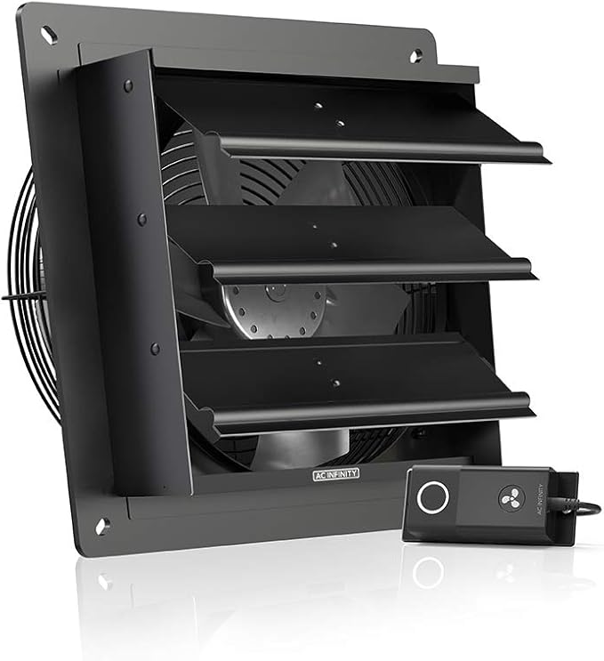 AC Infinity AIRLIFT S10, Shutter Exhaust Fan 10” by ACInfinity