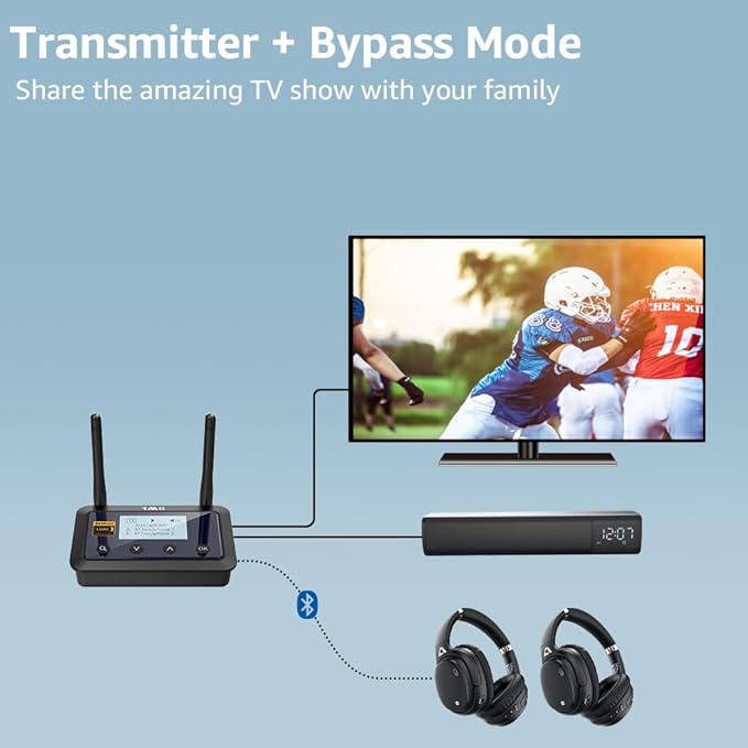 1Mii B03Pro+ Bluetooth 5.3 Transmitter Receiver Certified LDAC - Image 4