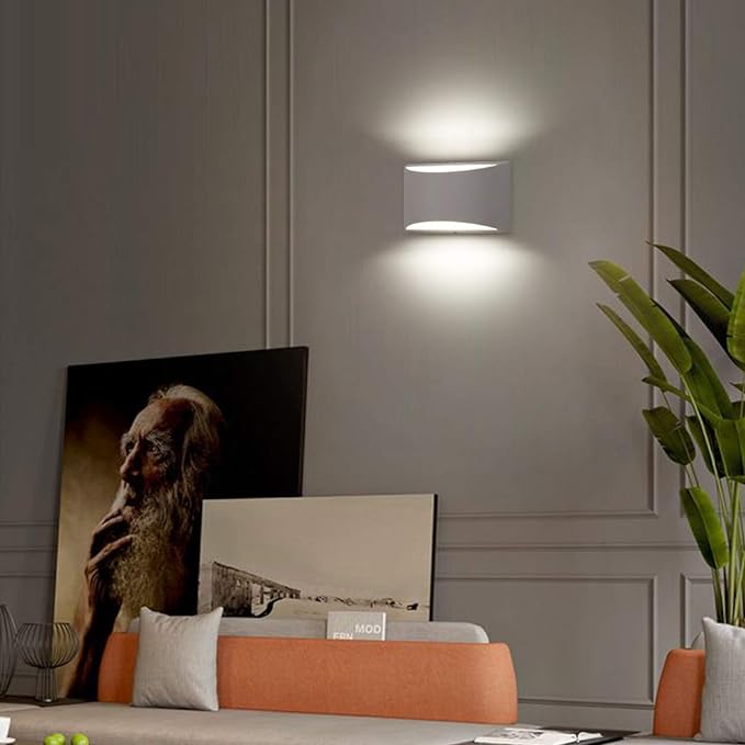 Aipsun Indoor Aluminum Modern LED Wall Sconce Hardwired Interior Wall Lights - Image 3