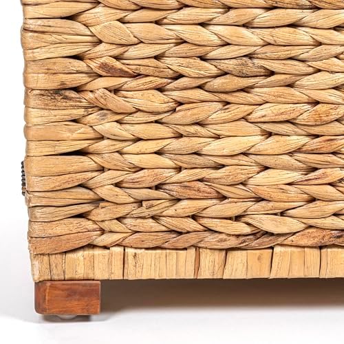 happimess hpm9005a anada wicker weave 30" storage trunk, view 10