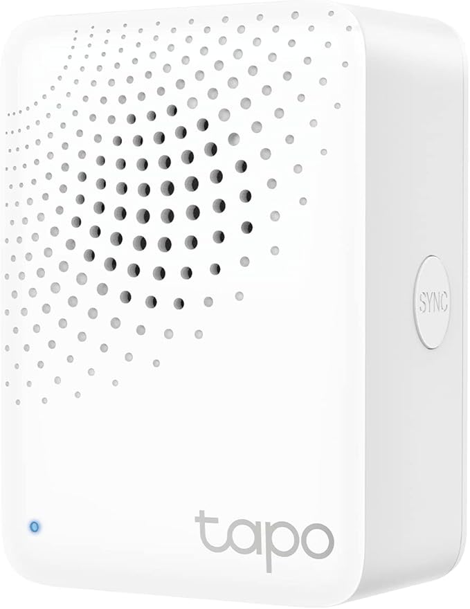 Tapo Smart Hub with Built-in Chime, REQUIRES 2.4GHz Wi-Fi, Reliable Long-Range by Tapo