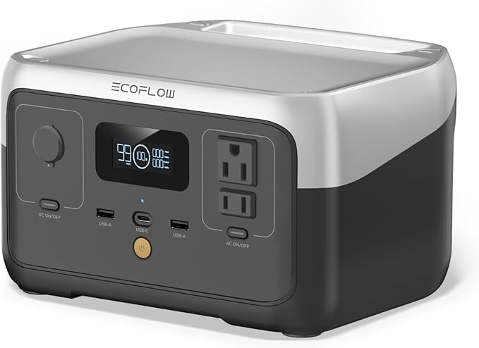 EF ECOFLOW Portable Power Station RIVER 2, 256Wh LiFePO4 Battery/ 1 Hour Fast - Image 9