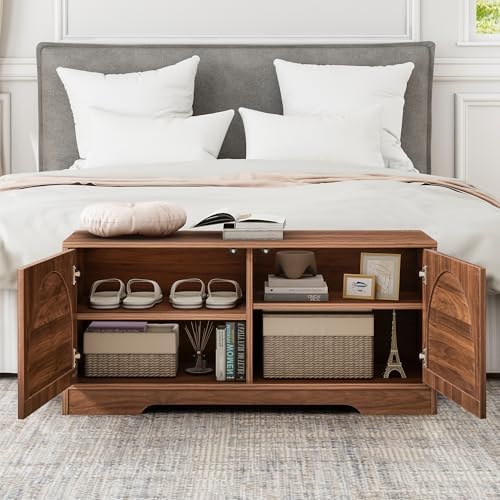 berrymerry 39.4" fluted 2 tier shoe storage bench, package contents