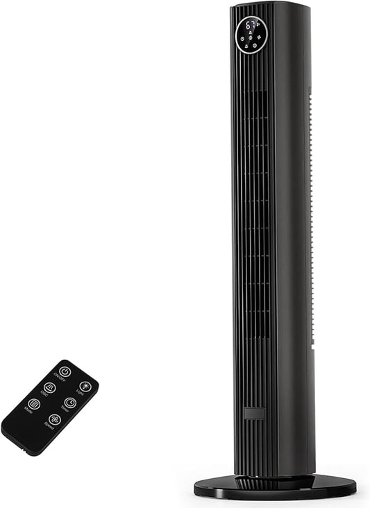 Antarctic Star Tower Fan Portable Floor Fans 85°Oscillating Fan Quiet Cooling by AntarcticStar