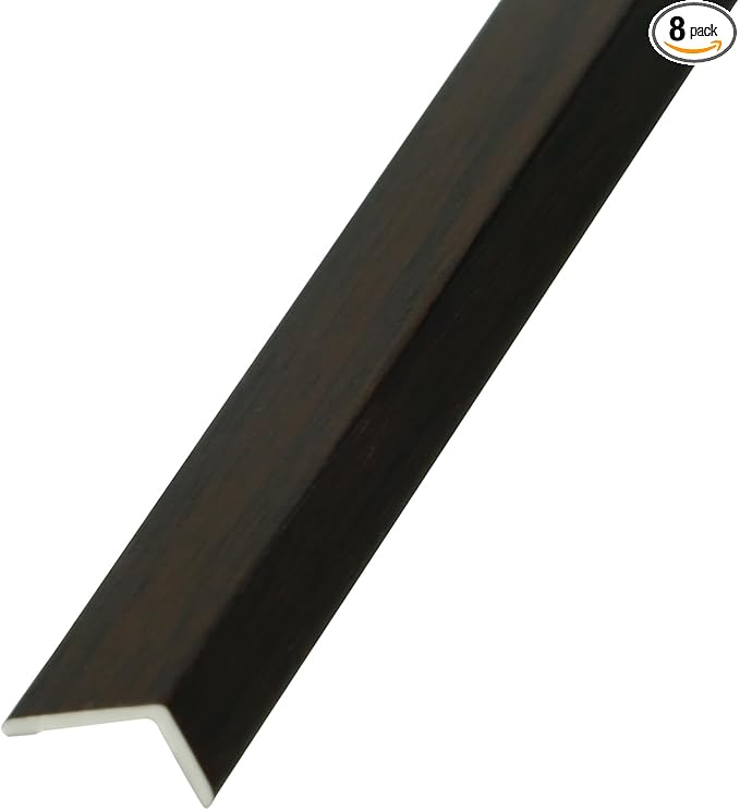 OUZUGIE 8-Pack 57 Inches, WPC Slat Wall Panel Trim, Corner Guard by OUZUGIE