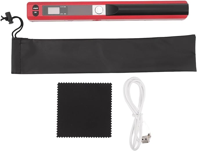 Zunate Portable A4 Handheld Scanner, 900 DPI USB Document, Photo Scanner - Image 9
