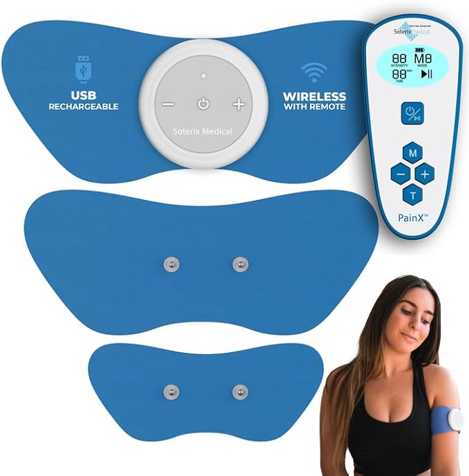 Soterix Medical PainX TENS Wireless Tens Unit Muscle Stimulator by SoterixMedical