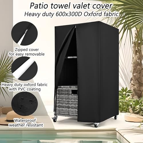 outdoor towel rack for pool outdoor pool towel, package contents