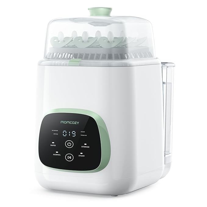 Momcozy KleanPal Pro Baby Bottle Washer, Sterilizer & Dryer by Momcozy