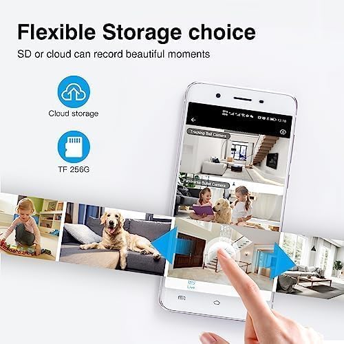 VSTARCAM 1080P Camera Dual-LensI, Pet Baby Monitor, 360° Security Camera Indoor - Image 7
